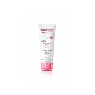 Topicrem Radiance Tinted Cream SPF 40 - Drėkinamasis tonizuojantis odos kremas, 40 ml Claire - Light