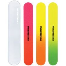 Tweezerman Neon Nail Files (3 pieces) - Neon nail with case
