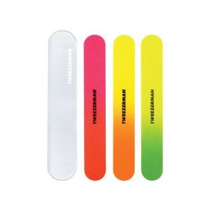 Tweezerman Neon Nail Files (3 pieces) - Neon nail with case