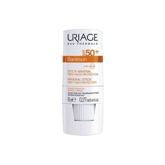 Uriage Bariésun Mineral Stick Very High Protection SPF50+ - mineralinis pieštukas nuo saulės, 8 ml