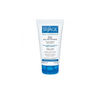 Uriage Cleansing gel for dry and irritated skin DS (Regulating Foaming Gel) 150 ml