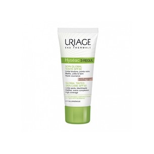 Uriage Hyséac 3-Regul SPF 30 (Global Tinted Skin- Care SPF 30) 40 ml