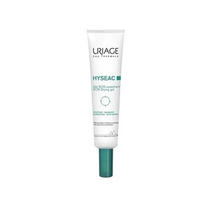 Uriage Hyséac SOS Drying Gel - Sausinantis gelis mišriai ir riebiai odai su spuogais, 15 ml
