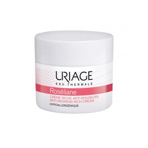 Uriage Nourishing Cream for Sensitive Skin with Roséliane (Anti-Redness Rich Cream) 50 ml 40 ml