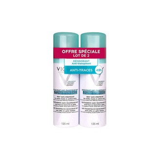 Vichy dezodorantas Anti-Transpirant 48h ( 2 vnt. ) - Alcohol-free dezodorantas spray with a 48-hour