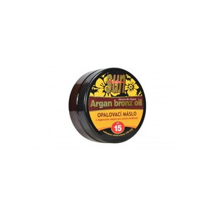 Vivaco Sun Argan Bronze Oil SPF 15 Suntan butter with organic argan oil 200 ml