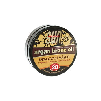 Vivaco Sun Argan Bronze Oil SPF 20 - Suntan butter with organic argan oil 200 ml