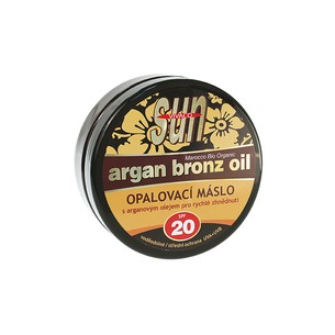Vivaco Sun Argan Bronze Oil SPF 20 - Suntan butter with organic argan oil 200 ml