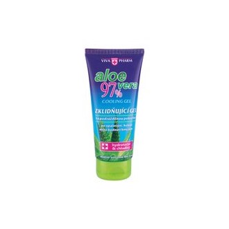 Vivaco VivaPharm Aloe Vera Cooling Gel - Soothing cooling gel after sunbathing, shaving and insect