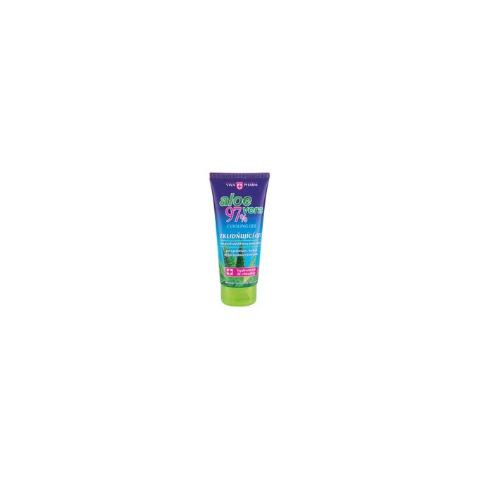 Vivaco VivaPharm Aloe Vera Cooling Gel - Soothing cooling gel after sunbathing, shaving and insect