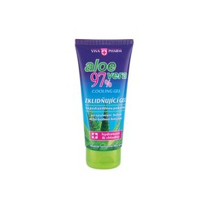 Vivaco VivaPharm Aloe Vera Cooling Gel - Soothing cooling gel after sunbathing, shaving and insect