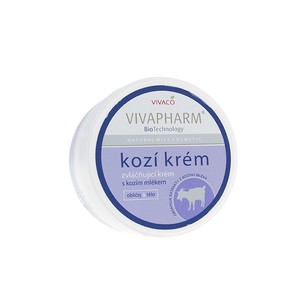 Vivapharm Emollient cream for face and body with goat's milk 250 ml