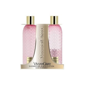Vivian Gray White Musc & Ananas Shower Gel & Body Lotion Set
