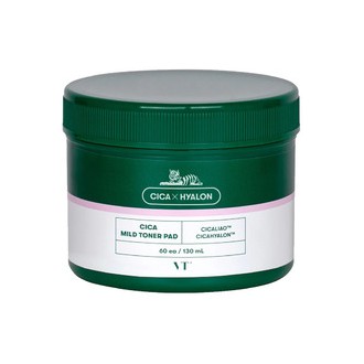 VT Cosmetics Cica Mild Toner Pad ( 60 vnt. 