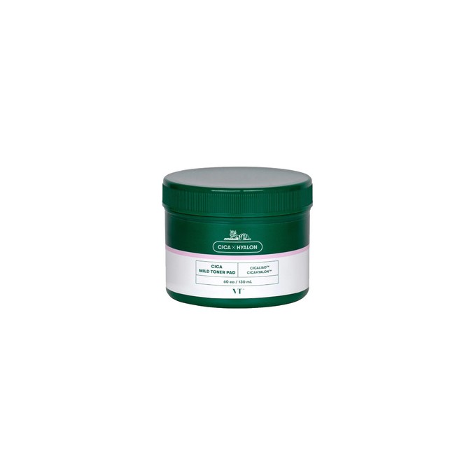 VT Cosmetics Cica Mild Toner Pad ( 60 vnt. 