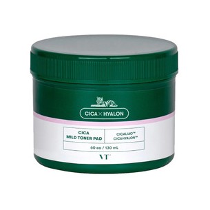 VT Cosmetics Cica Mild Toner Pad ( 60 vnt. 