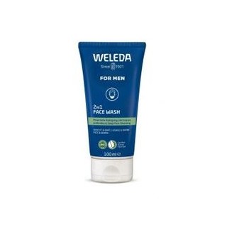 Weleda For Men 2in1 Face Wash - Cleansing gel na obličej a vousy pro muže 100 ml