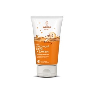 Weleda Shower cream and shampoo 2 in 1 Happy orange 150 ml