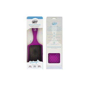 Wet Brush Paddle Detangler Purple