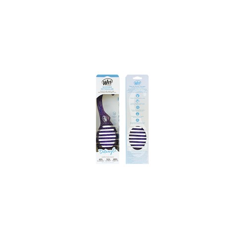 Wet Brush Shower Detangler Purple Glitter