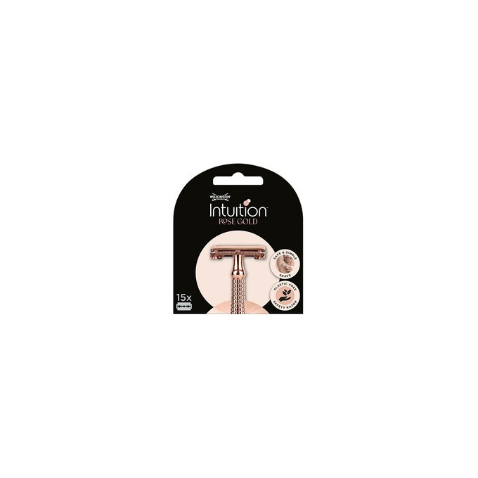 Wilkinson Sword Intuition Double Edge Rose Gold Blades ( 15 pcs )