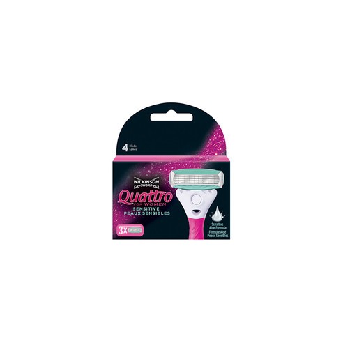 Wilkinson Sword Quattro for Women (3 pcs) - Spare head