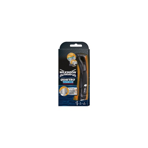 Wilkinson Sword Quattro Titanium Precision Carbon - Shaver for men