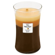 WoodWick Café Sweets Trilogy Vase (coffee sweets) - Scented candle 609.5 g