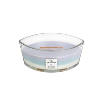 WoodWick Calming Retreat Trilogy Ship (quiet refuge) - Scented candle 453.6 g