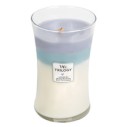 WoodWick Calming Retreat Trilogy Vase (Peaceful Refuge) - Scented Candle 275 g