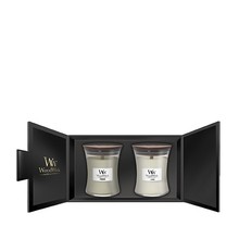WoodWick Candle Gift Set ( Fireside, Linen ) 275 g