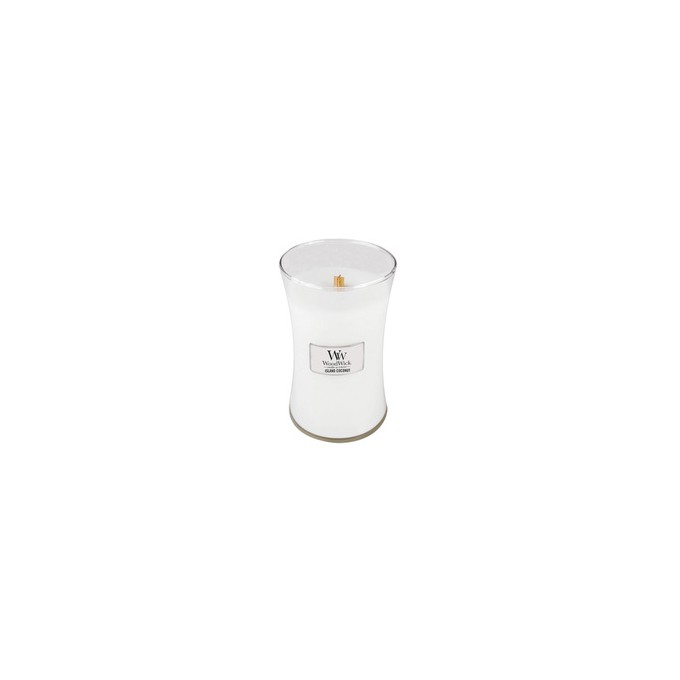 WoodWick Island Coconut Vase (Juicy Coconut) - Scented Candle 609.5 g
