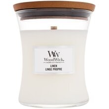WoodWick Linen Vase (linen) - Scented candle 609.5 g