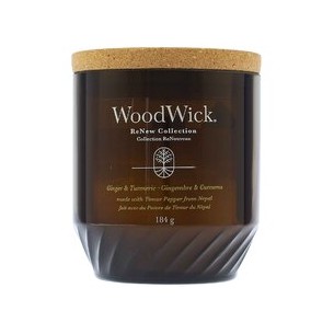 WoodWick ReNew Ginger & Turmeric Candle (ginger and turmeric) 184 g