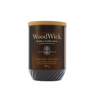 WoodWick ReNew Incense & Myrrh Candle 368 g