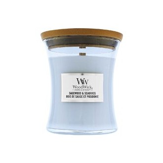 WoodWick Sagewood & Seagrass Vase (sagewood and seagrass) 609 g