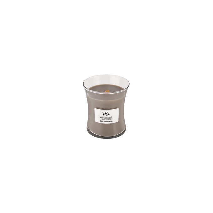 WoodWick Sand & Driftwood Vase (sand and driftwood) - Scented candle 275 g