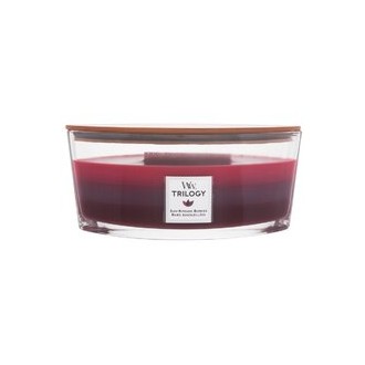 WoodWick Sun Ripened Berries Trilogy Ship (berry ripening in the sun) - Scented candle 453.6 g