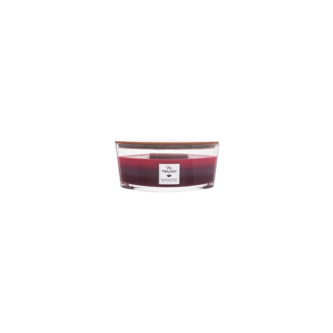 WoodWick Sun Ripened Berries Trilogy Ship (berry ripening in the sun) - Scented candle 453.6 g