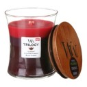 WoodWick Sun Ripened Berries Trilogy Vase (berry ripening in the sun) - Scented candle 609 g
