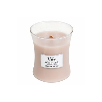 WoodWick Vanilla & Sea Salt Vase (vanilla and sea salt) - Scented candle 609.5 g