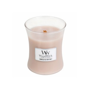 WoodWick Vanilla & Sea Salt Vase (vanilla and sea salt) - Scented candle 609.5 g