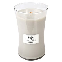 WoodWick Warm Wool Vase (warm wool) - Scented candle 85 g
