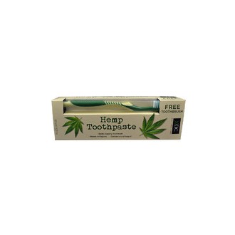 XPel XOC Toothpaste + Toothbrush - Hemp toothpaste and toothbrush 100 ml