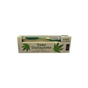XPel XOC Toothpaste + Toothbrush - Hemp toothpaste and toothbrush 100 ml