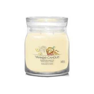 Yankee Candle Banoffee Waffle Signature Candle (waffles with bananas and caramel) 368 g
