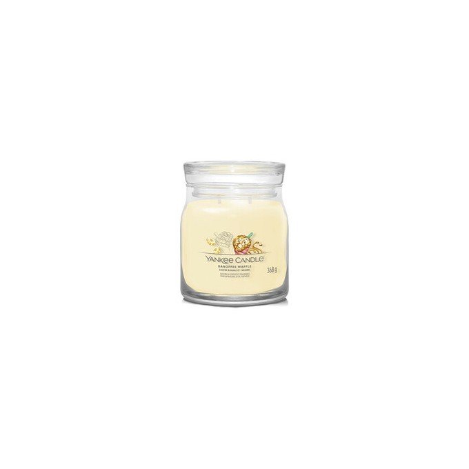 Yankee Candle Banoffee Waffle Signature Candle (waffles with bananas and caramel) 368 g