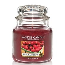 Yankee Candle Black Cherry Candle - Scented candle 104 g