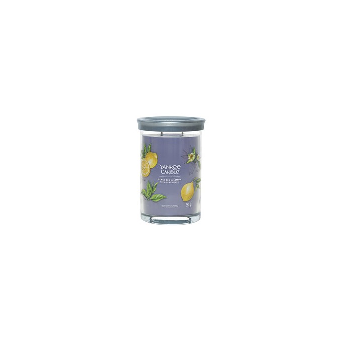 Yankee Candle Black Tea & Lemon Signature Tumbler Candle (black tea and lemon) 567 g