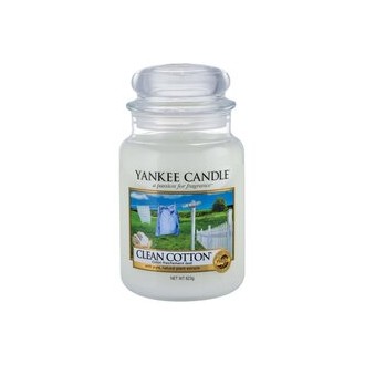 Yankee Candle Clean Cotton - Aromatic Candle 104 g